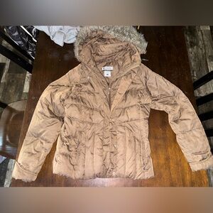 Columbia Kids Puffer Jacket in Brown